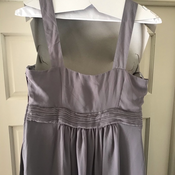 Grey full length formal gown - Picture 8 of 9